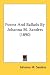 Search : Poems And Ballads By Johanna M. Sanders (1890)