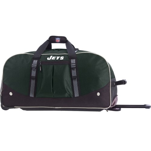 Athalon New York Jets 29 Inch Duffle Bag with Wheels