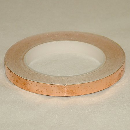 JVCC CFL-5CA Copper Foil Tape (Conductive Adhesive): 1/2 in. x 36 yds. (Copper)