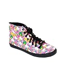 Vans Sk8-Hi D-Lo High Top Sneaker - Black Hello Kitty