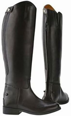 Saxon Equileather Ladies Dress Boot with Elastic