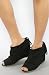 thumbnail: 80%20 The Georgie Handkerchief Tie Hidden Wedge in Black,Shoes for Women from 80%20