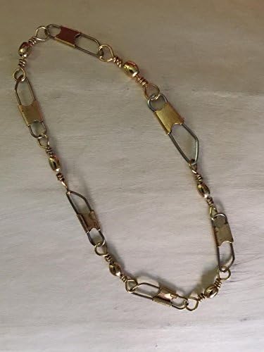 Mens Nautical Bracelet Bracelet Swivel Brass Bracelet #Nautical
