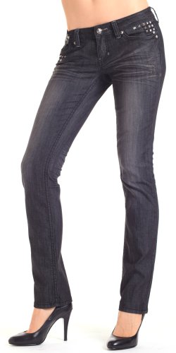 Antique Rivet Maris - Juniors Jeans-32 (DUSK)