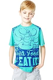 Pure Cotton Sea Food T-Shirt