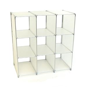 Seville Classics CUB42629 Creative Cubes 9-Cube Organizer