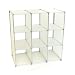 Seville Classics CUB42629 Creative Cubes 9-Cube Organizer