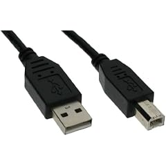 USB-Kabel - USB Typ A, 4-polig (M) - USB Typ B, 4-polig (M) - 1 m - Schwarz