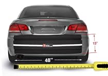 PARKING ARMOR - Ultimate Rear Bumper Protector, Steel Reinforced Straps, Widest Bumper Protection, Thickest Bumper Guard