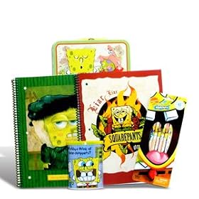 wholesale stationery for children - Spongebob Back to School set