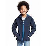 オールドネイビー OLD NAVY/ ボンデッドフリースストレッチジャケット ブルー アウターパーカー L【並行輸入】