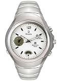 Men's Stainless Steel, Bulova Millennia Vibra-Alarm Watch