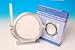 Kitchen & Housewares : 2-Way Plain & Magnifying Mirror 24cm (D06934b)