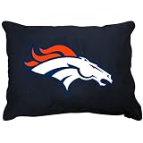 Denver Broncos Official NFL Dog Pillow Bed