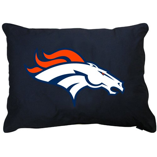Denver Broncos Official NFL Dog Pillow Bed