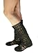BABOOTS Women's Summer Black Crochet Boots