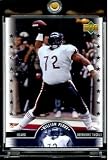 2005 Upper Deck Legends William Perry Chicago Bears Football Card #15 - Mint Condition - In Protective Display Case !!