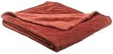 Columbia Signature Coral Fleece Throw, Port