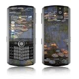 Monet - Waterlilies Design VERTICAL CAMERA Original Pearl 8110/ Pearl 8100 Cell Phone Protective Skin Decal Sticker