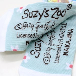 スージーズー（Suzy's Zoo） キャラソックス（靴下） ウィッツィー＆ブーフ　フラワー CP-88059