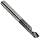 Melin Tool ARMG-S Solid Carbide Router End Mill, AlTiN Coated, Single Cut, Single Flute