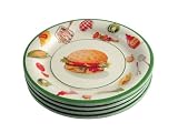 Ideal Home Range Burger Party Design, 32  8 Plate Packs (Pack of 2)