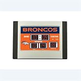 Football Scoreboard Desk Clocks,Denver Broncos