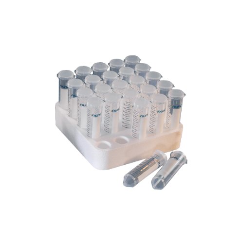 Nunc EZ Flip Polypropylene Conical Centrifuge Tubes, Volume 50ml, 4.56" L (Case of 500)