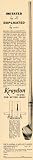 1936 Ad Kroydon Golf Clubs Hy-Power Shaft Power Driver - Original Print Ad