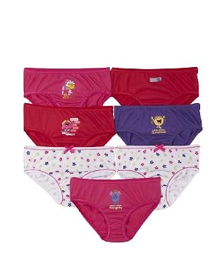Little Miss briefs - 7pk 4-5years
