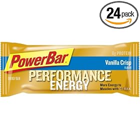PowerBar Performance The Original Energy Bar, Vanilla Crisp, 2.29-Ounce Bars (Pack of 24)