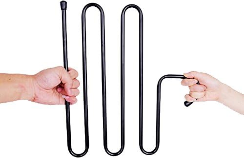 AM MARCH 5-layer Pants Hanger Space Saver &amp; Organizer, Trousers Clothes Hanger Racks (Bronze)