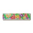 Tropical Floral Self Stick Wall Border