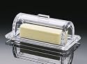 Acrylic Faceted Butter Dish