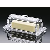 Faceted Butter Dish
