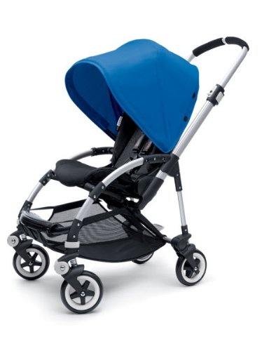 Buy Bugaboo 2011 Bee Stroller - Black Base/Blue Sun Canopy Best Price.