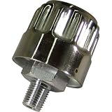 Nortrac Hydraulic Breather Cap - 1/4in. NPT, Chromed Steel