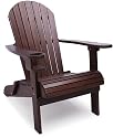 Strathwood Basics Adirondack Chair, Dark Brown