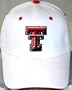 Texas Tech Red Raiders White One-Fit Hat