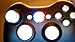 Xbox 360 controller led mod RING OF LIGHT LEDS- BLUE