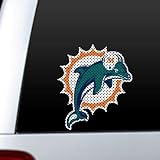 Miami Dolphins 12-inch Die Cut Window Film