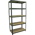 Steckregal Schwerlastregal 180x90x45 cm 5 B�den mit Unterzug 265 kg pro Boden beschichtet
