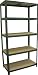 Steckregal Schwerlastregal 180x90x45 cm 5 B�den mit Unterzug 265 kg pro Boden beschichtet