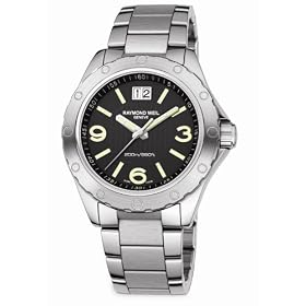 Raymond Weil Gents Stainless Steel Bracelet Sports Watch