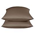 600-Thread-Count Pillowcases Set of 2 - Taupe