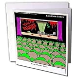 Londons Times Funny Animals Cartoons - Frog Horror Film - Coffee Gift Baskets - Coffee Gift Basket