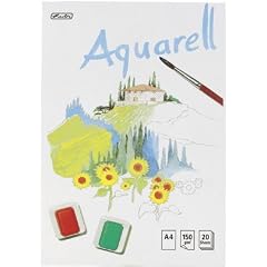 Herlitz Aquarellblock A4 VE=20 Blatt