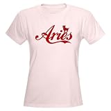 Aries Zodiac Women s Light T-Shirt by CafePress