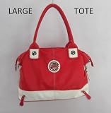 Red & White - Large Tote - All-Nighter
