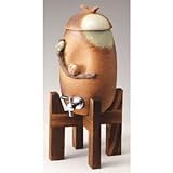 ふくろうサーバー【コルク栓付き 焼酎サーバー】　【信楽焼　酒器】